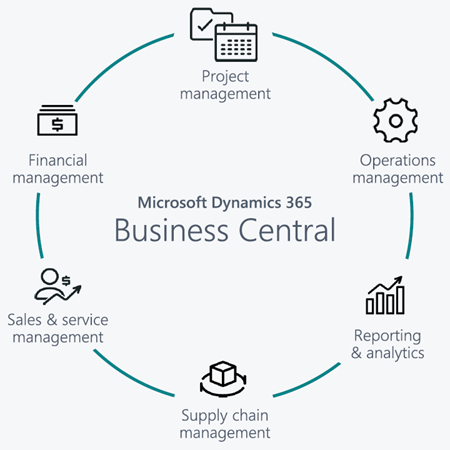 Business Central - vlastnosti